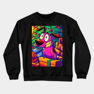 Festive Cartoon Extravaganza: Unique Animated Delights for a Merry Christmas! Crewneck Sweatshirt